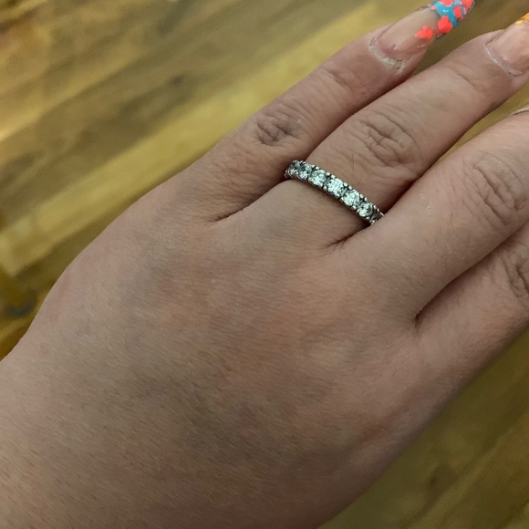 Pandora Sparkling Row Eternity Ring *NEW* - Picture 2 of 4